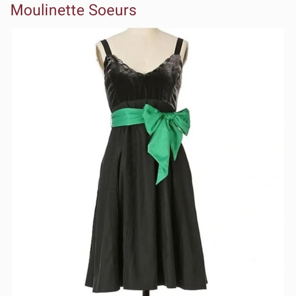 Moulinette Soeurs anthropologie holiday dress